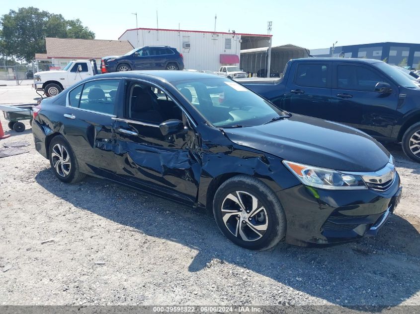 2017 HONDA ACCORD LX