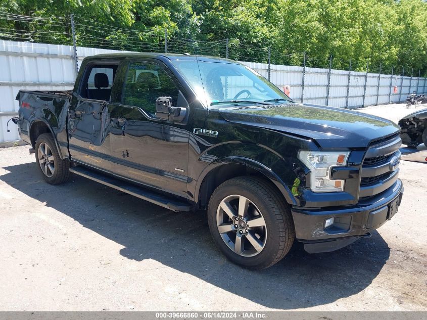 2016 FORD F-150 LARIAT