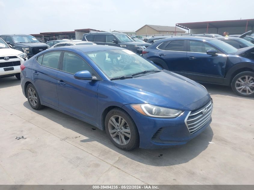 2018 HYUNDAI ELANTRA SEL