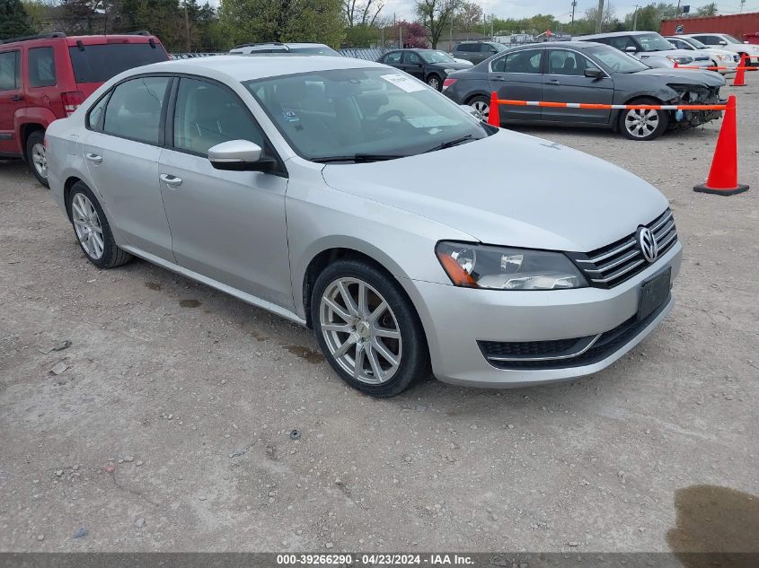 2014 VOLKSWAGEN PASSAT 2.5L S