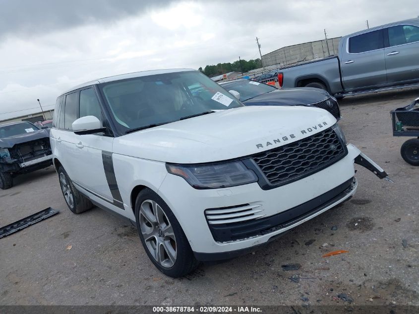 2019 LAND ROVER RANGE ROVER 3.0L V6 SUPERCHARGED HSE