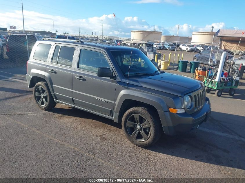 2017 JEEP PATRIOT LATITUDE 4X4