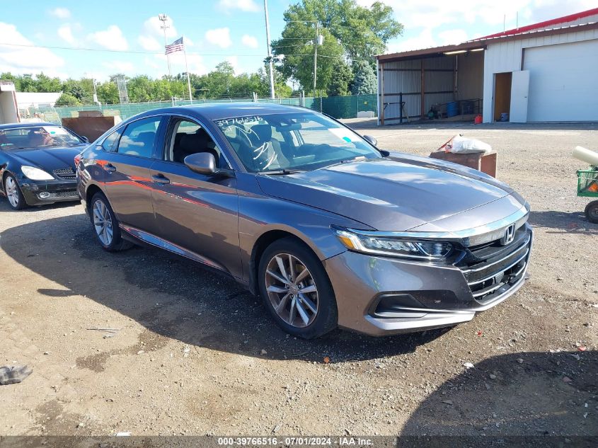 2021 HONDA ACCORD LX