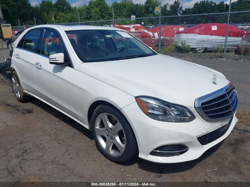 2016 MERCEDES-BENZ E 350 4MATIC