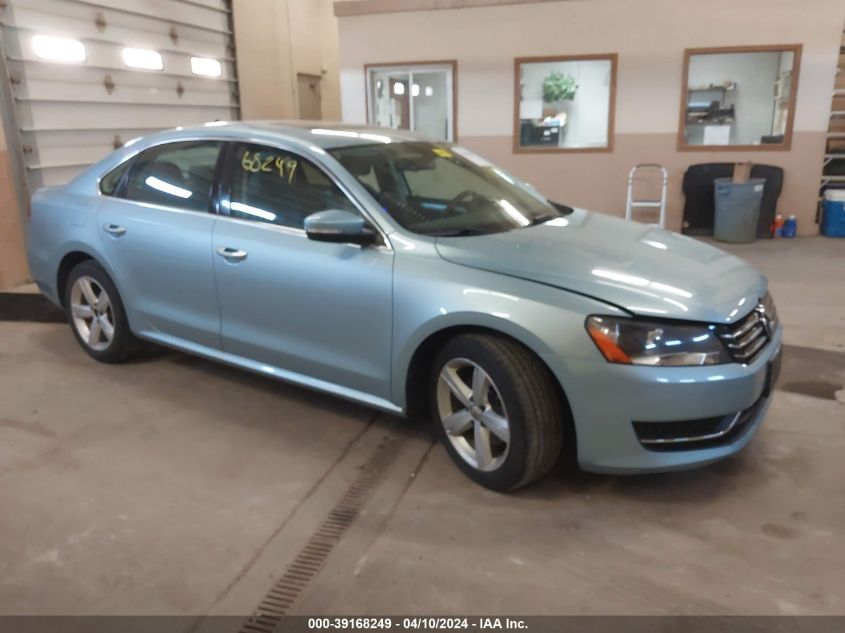 2013 VOLKSWAGEN PASSAT 2.5L SE