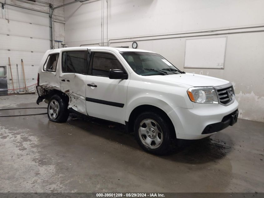 2012 HONDA PILOT LX