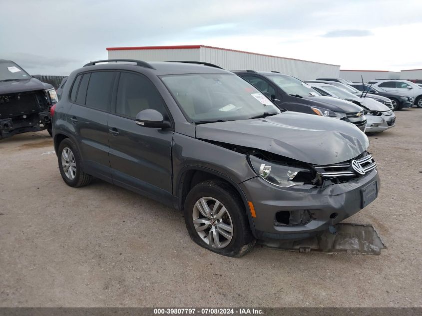 2016 VOLKSWAGEN TIGUAN S/SE/SEL/R-LINE