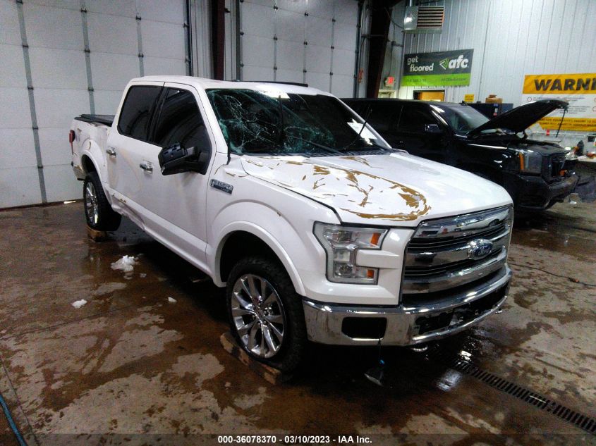 2016 FORD F-150 LARIAT