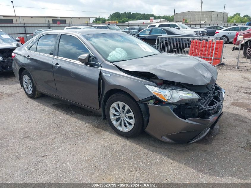 2016 TOYOTA CAMRY HYBRID LE