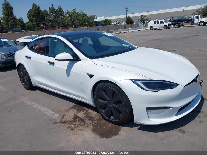 2022 TESLA MODEL S DUAL MOTOR ALL-WHEEL DRIVE