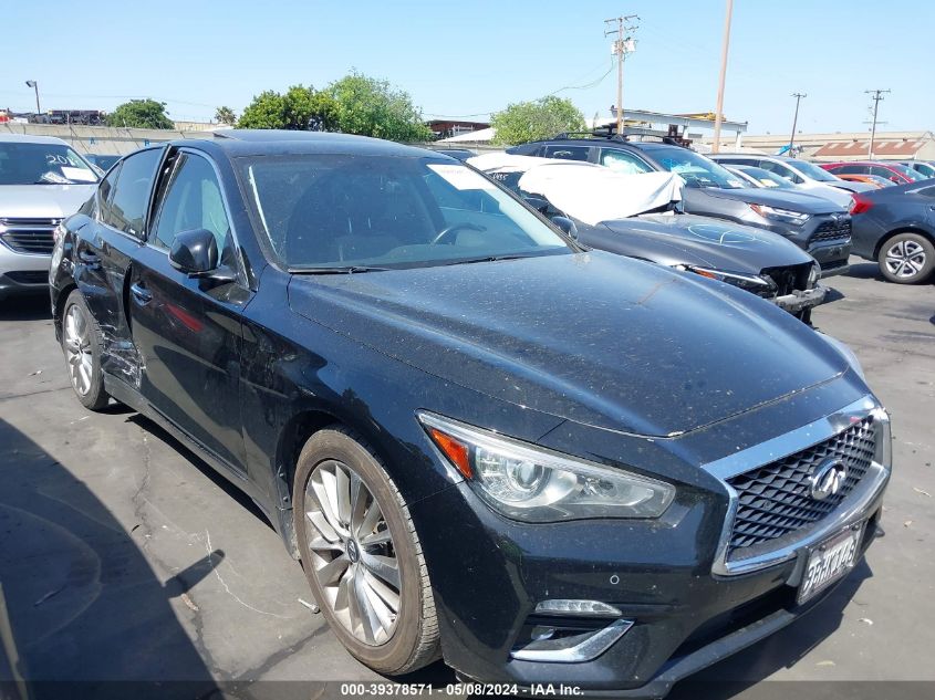 2021 INFINITI Q50 LUXE