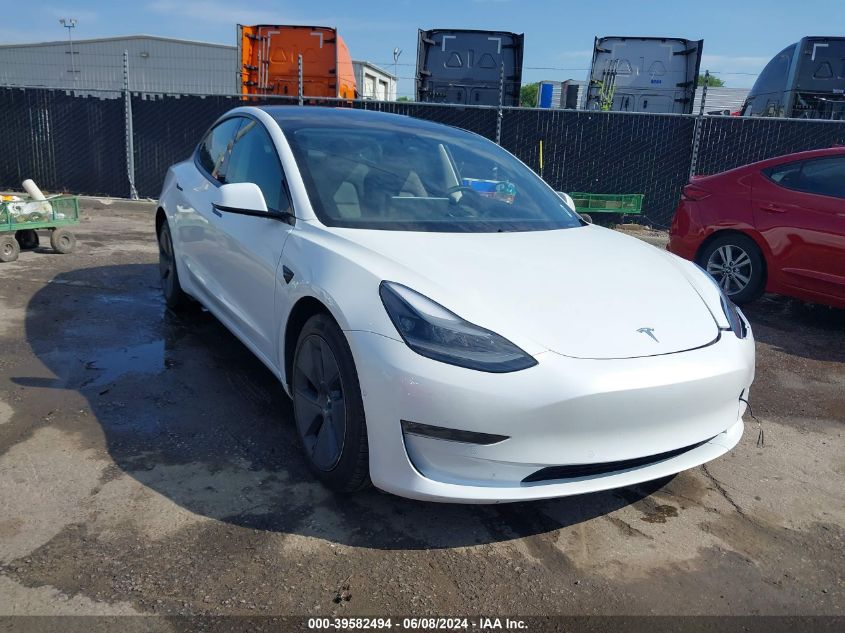 2021 TESLA MODEL 3 LONG RANGE DUAL MOTOR ALL-WHEEL DRIVE