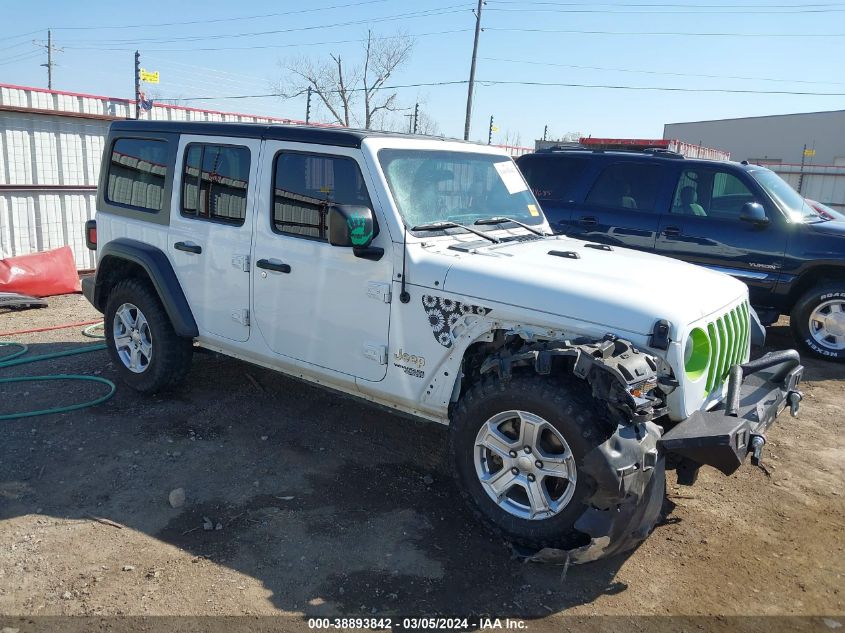 2018 JEEP WRANGLER UNLIMITED SPORT S 4X4