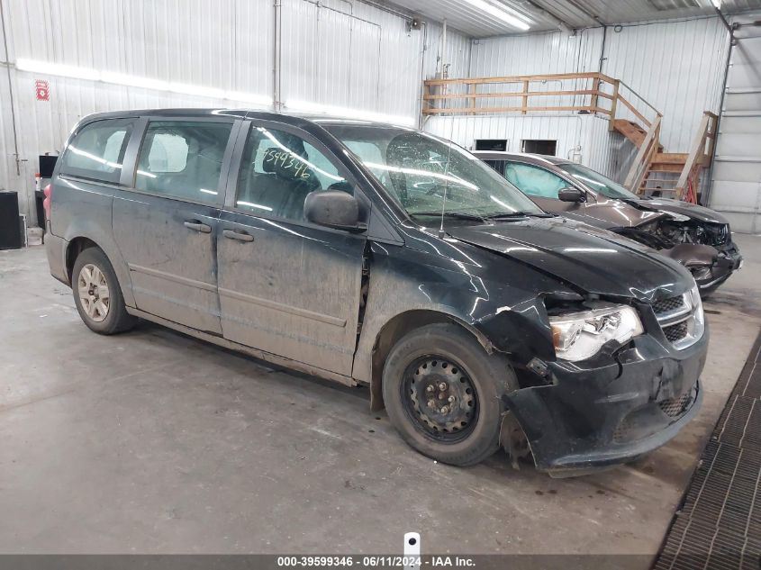 2013 DODGE GRAND CARAVAN SE