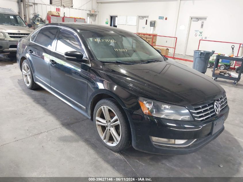 2014 VOLKSWAGEN PASSAT 2.0L TDI SEL PREMIUM