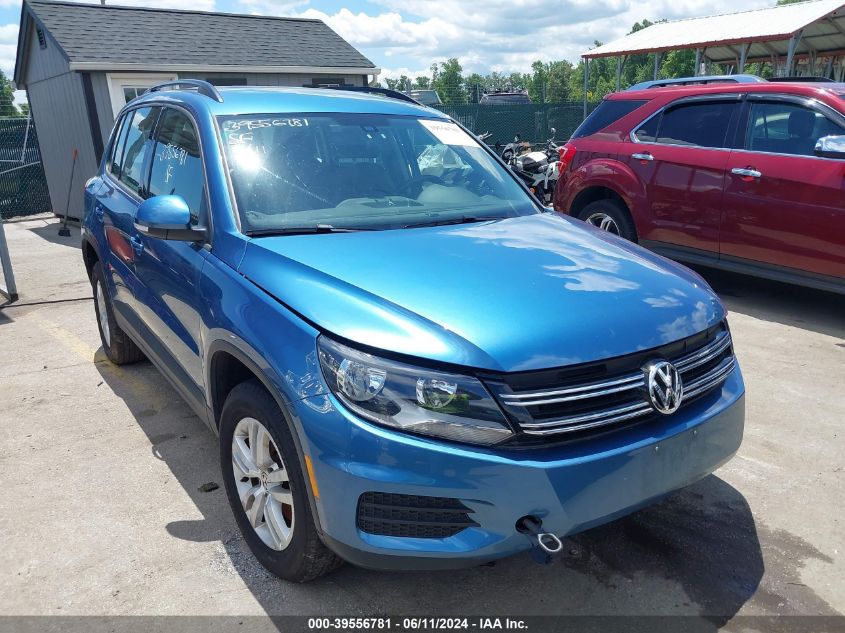 2017 VOLKSWAGEN TIGUAN 2.0T/2.0T S