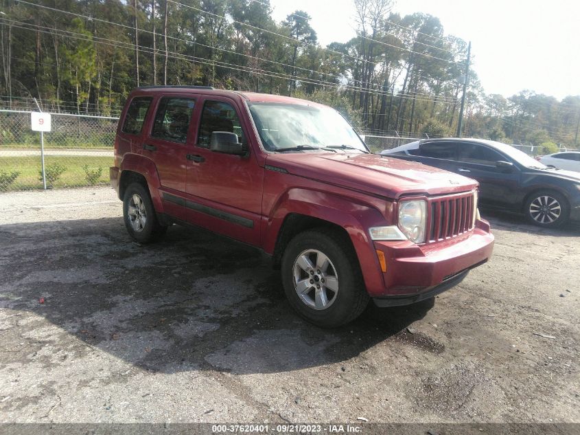 2012 JEEP LIBERTY SPORT