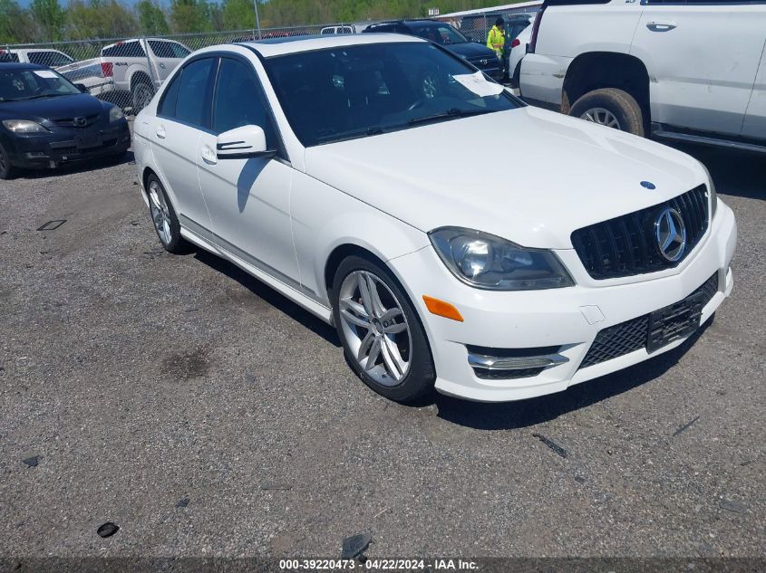 2014 MERCEDES-BENZ C 300 LUXURY 4MATIC/SPORT 4MATIC