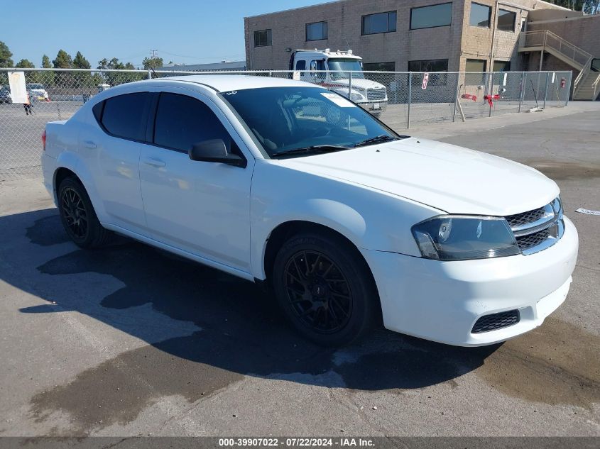 2013 DODGE AVENGER SE