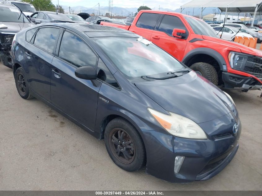 2012 TOYOTA PRIUS THREE