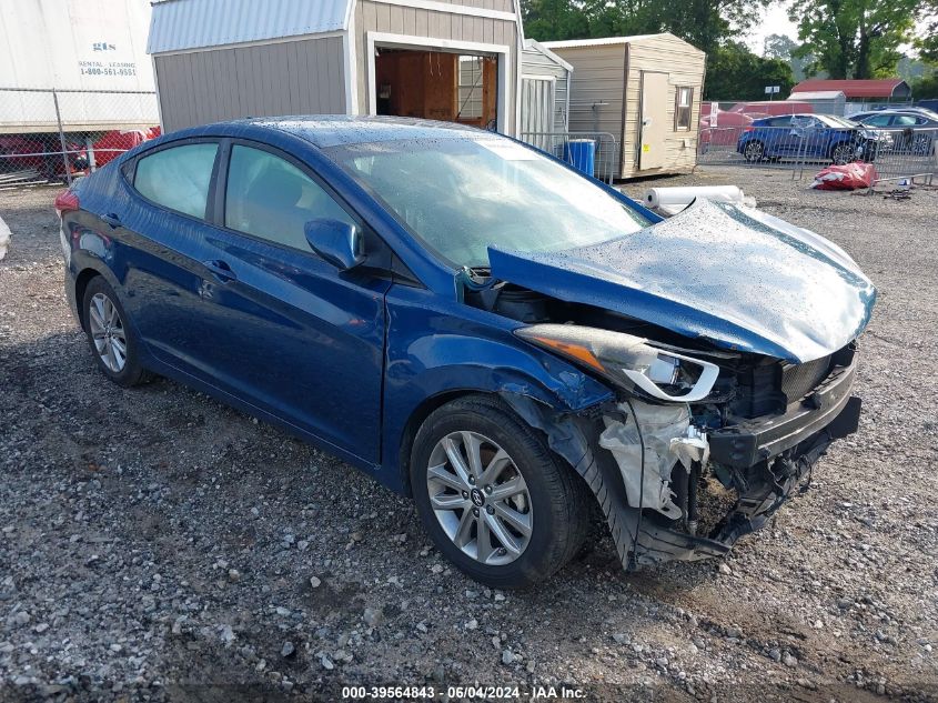 2014 HYUNDAI ELANTRA SE