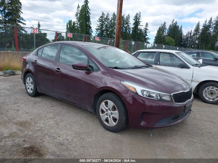 2017 KIA FORTE LX