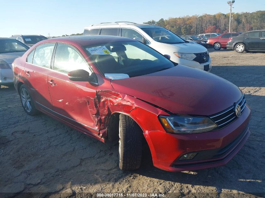 2017 VOLKSWAGEN JETTA 1.8T SEL