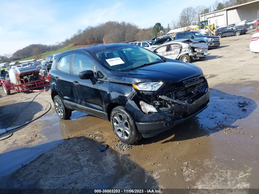 2018 FORD ECOSPORT S