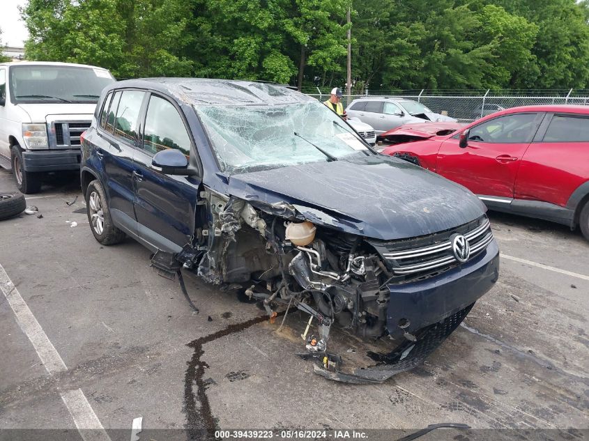 2013 VOLKSWAGEN TIGUAN S