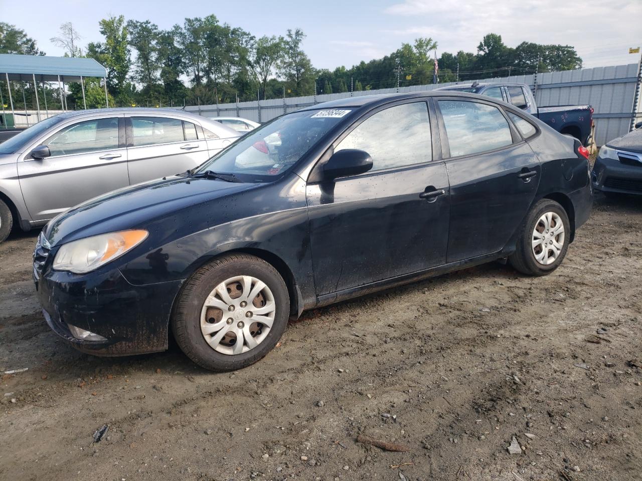 2010 HYUNDAI ELANTRA BLUE