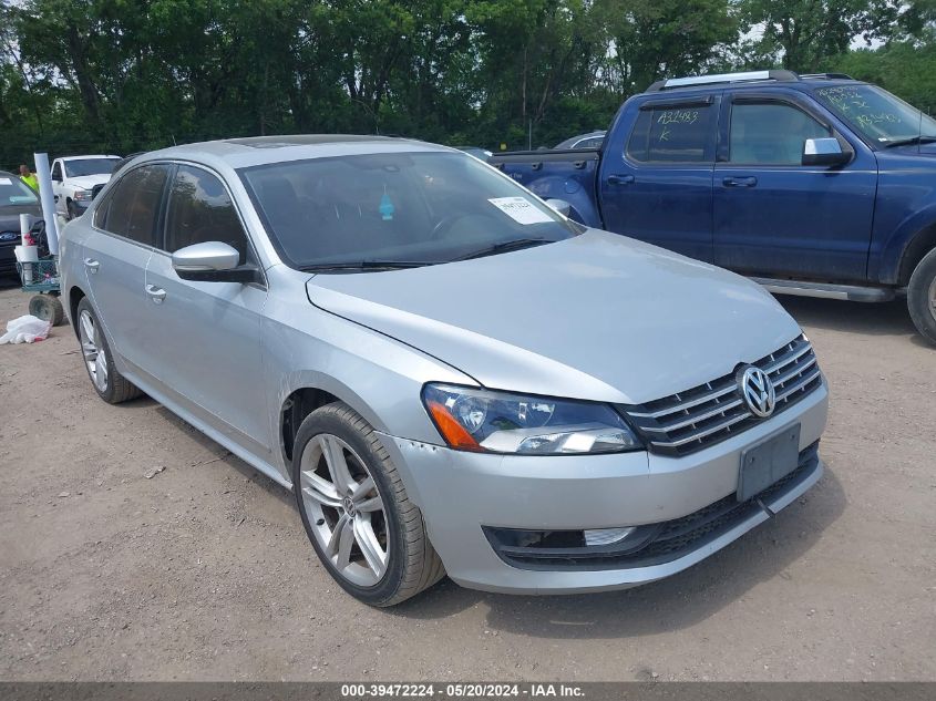 2014 VOLKSWAGEN PASSAT 2.0L TDI SEL PREMIUM