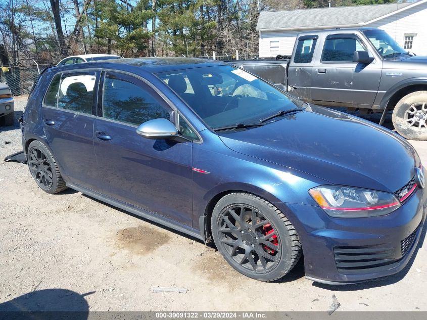 2016 VOLKSWAGEN GOLF GTI SE 4-DOOR