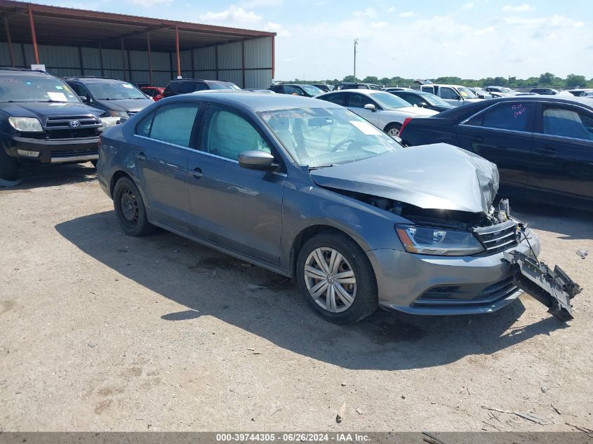 2017 VOLKSWAGEN JETTA S