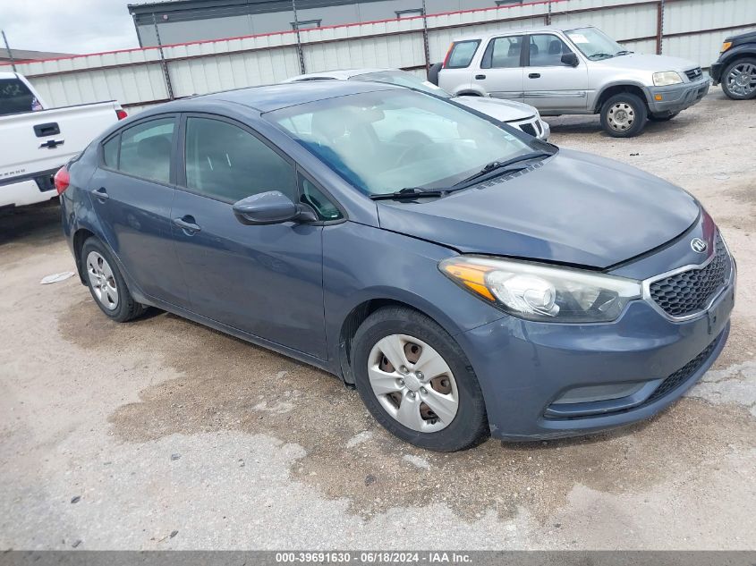 2016 KIA FORTE LX