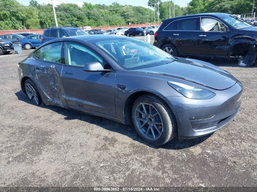 2023 TESLA MODEL 3 REAR-WHEEL DRIVE