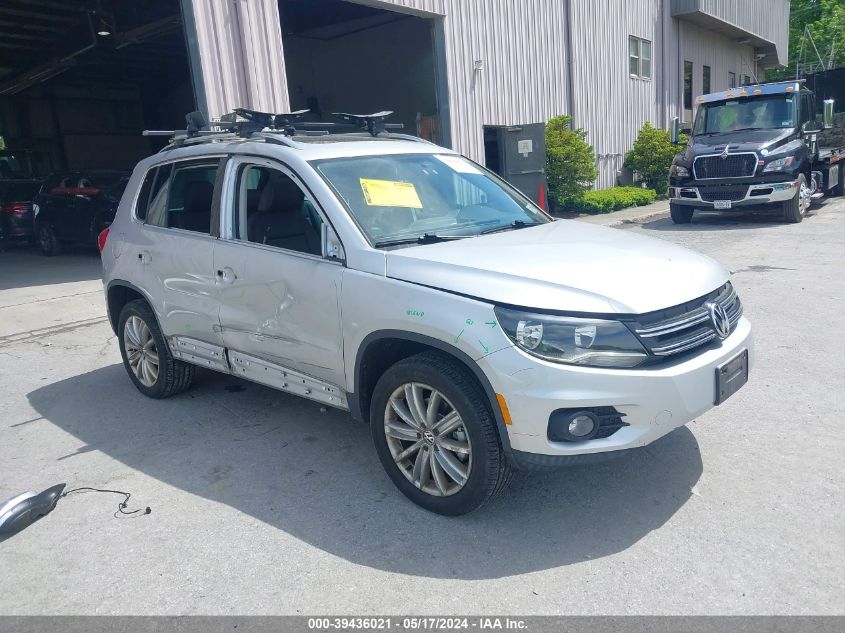 2012 VOLKSWAGEN TIGUAN SE