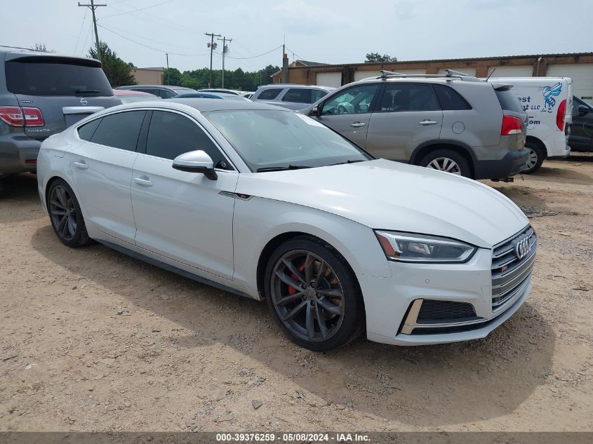 2018 AUDI S5 3.0T PREMIUM PLUS