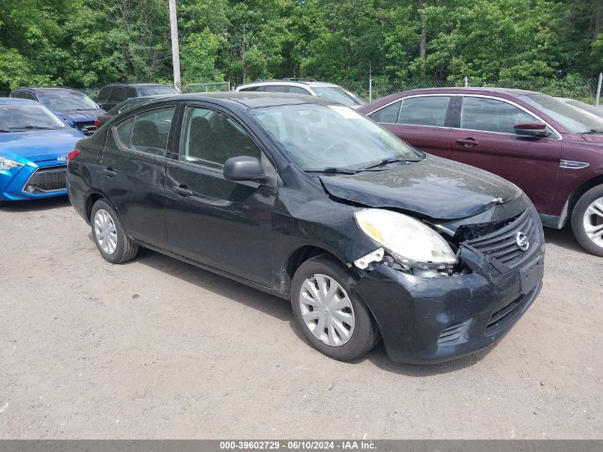 2012 NISSAN VERSA 1.6 S