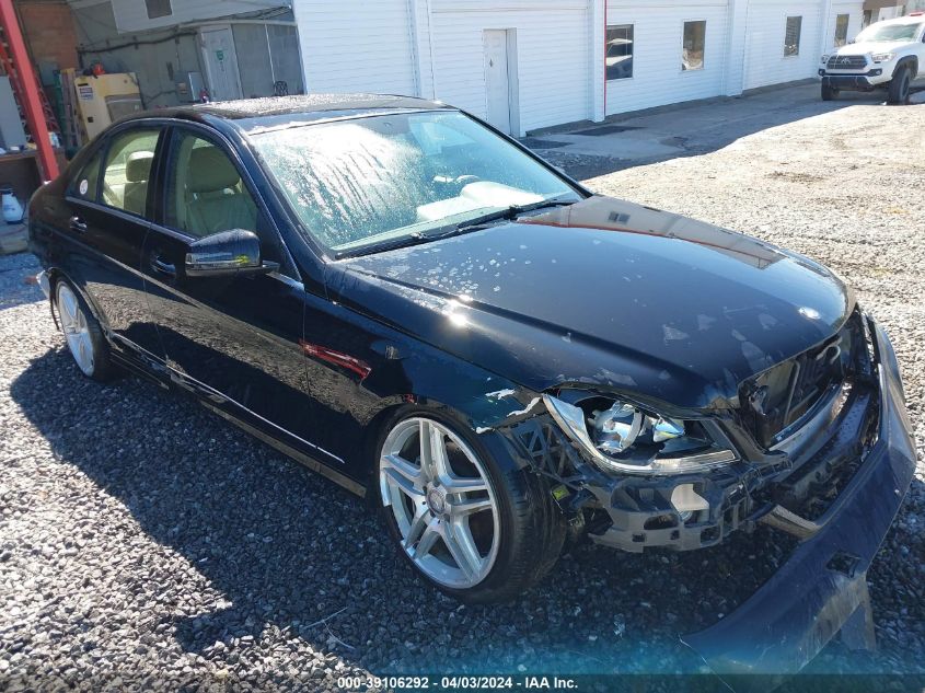 2012 MERCEDES-BENZ C 300 LUXURY 4MATIC/SPORT 4MATIC