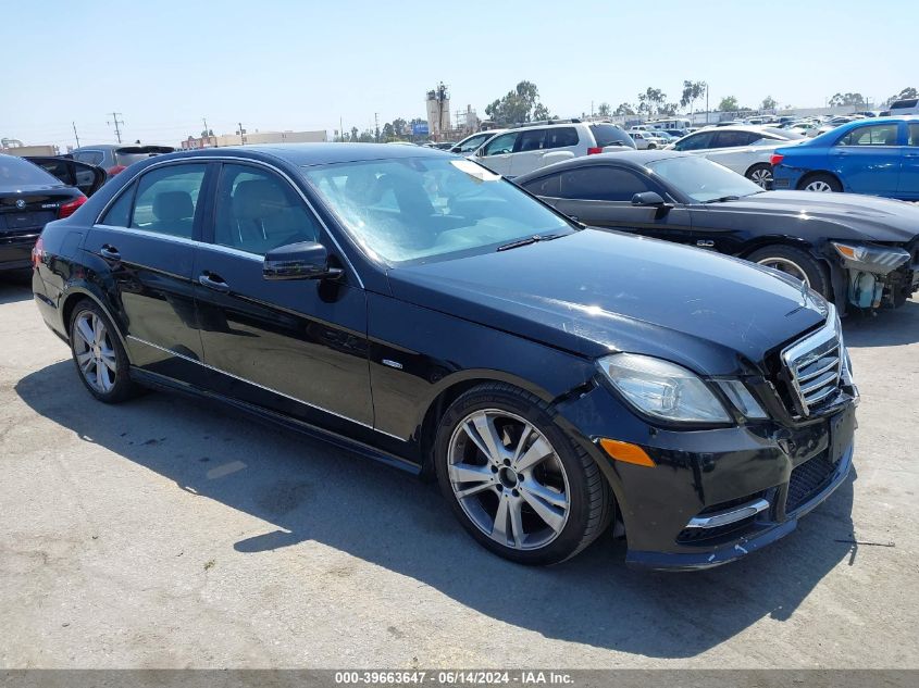 2012 MERCEDES-BENZ E 350