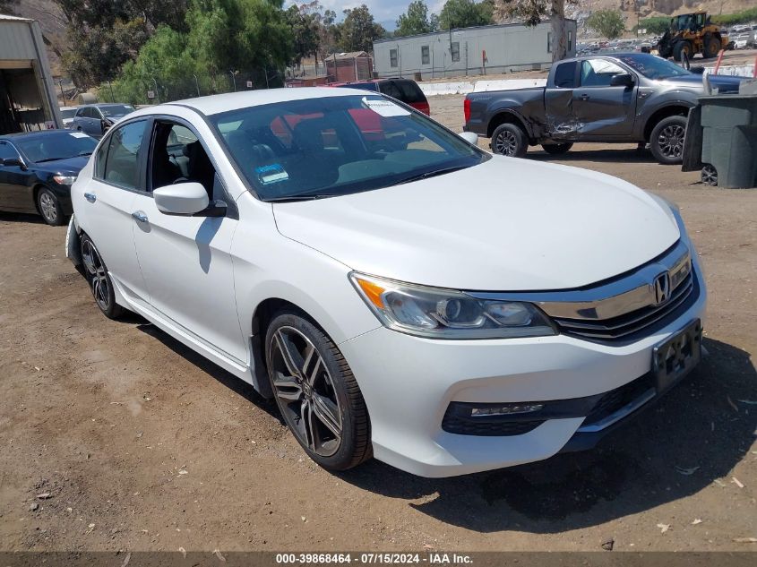 2017 HONDA ACCORD SPORT