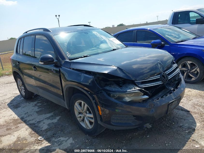 2017 VOLKSWAGEN TIGUAN 2.0T S