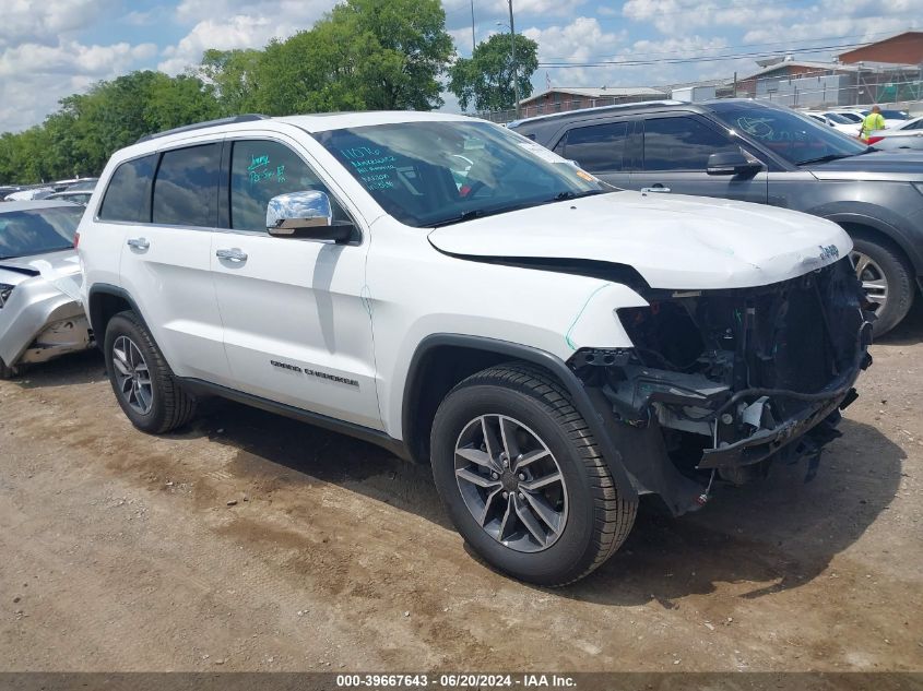 2019 JEEP GRAND CHEROKEE LIMITED 4X4