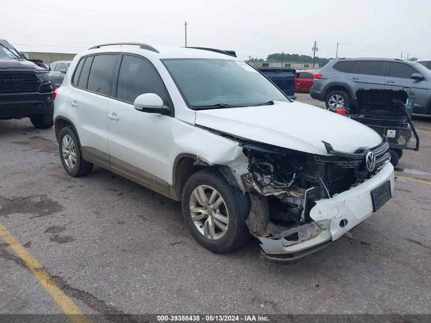 2017 VOLKSWAGEN TIGUAN 2.0T/2.0T S