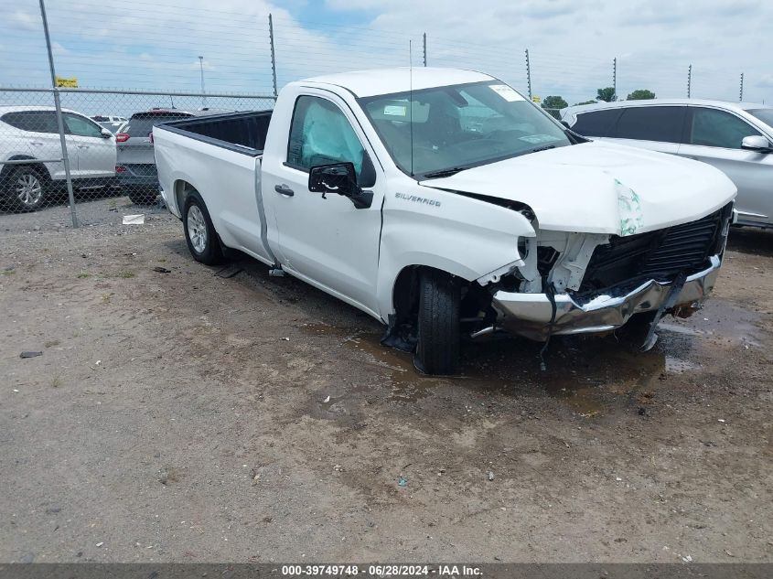 2022 CHEVROLET SILVERADO 1500 LTD 2WD REGULAR CAB LONG BED WT