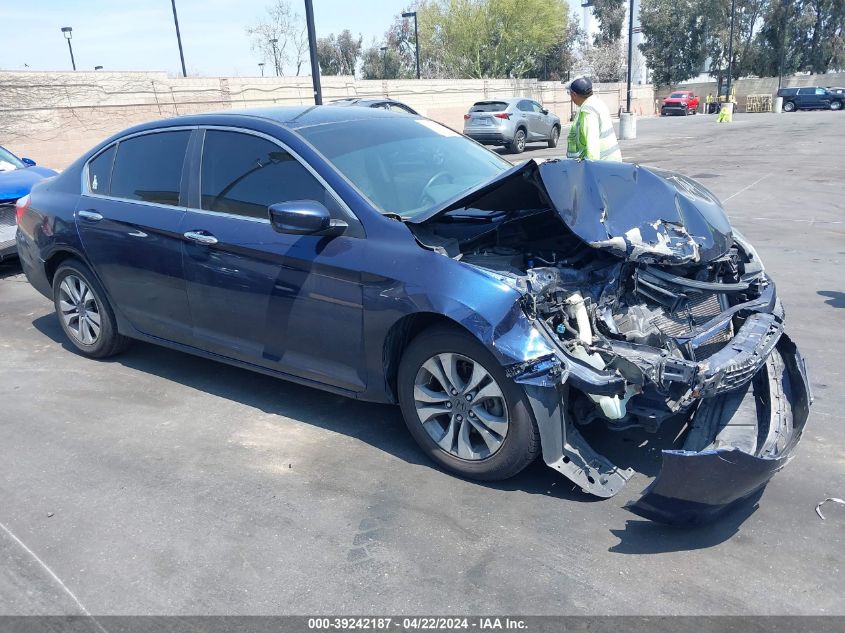 2013 HONDA ACCORD LX