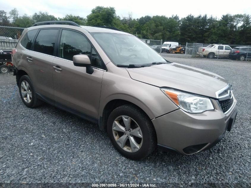 2015 SUBARU FORESTER 2.5I LIMITED