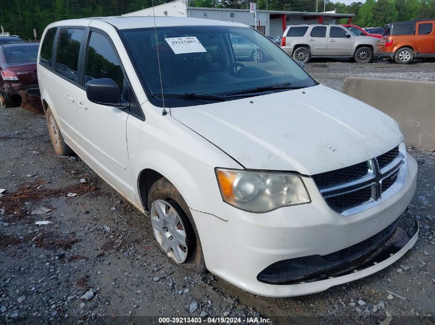 2012 DODGE GRAND CARAVAN SE/AVP