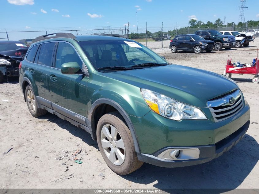 2012 SUBARU OUTBACK 2.5I PREMIUM