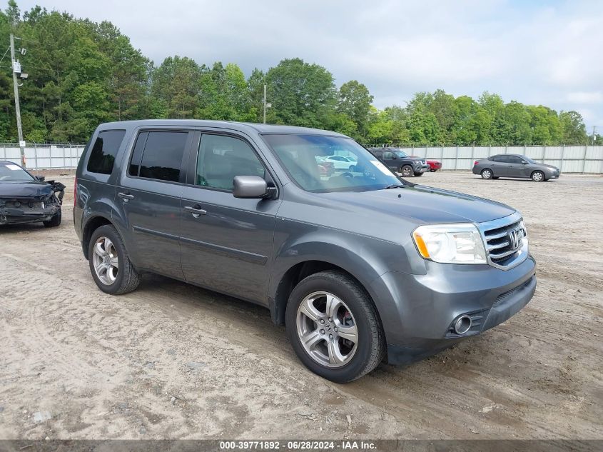 2012 HONDA PILOT EX-L